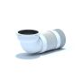 Unitazo mova Ani Plast K719R, 90°, Ø 115/141 mm