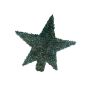 Eglės viršūnė Christmas Touch, 19 cm, mėlyna