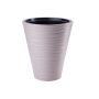 Vazonas Form Plastic Sahara 2722, plastikinis, Ø40cm, rudas