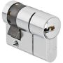  Spynos cilindras Abus, 40 mm, nikeliuotas