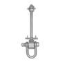 Kabliukas Domax MHD120 8855, pilka, 120 mm x 12 mm