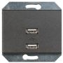 USB kroviklis VILMA XP500, antracito spalvos