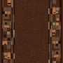 Kiliminis takas BOMBAY 44, rudas, 100 cm