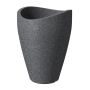 Vazonas Scheurich Granit, plastikinis, Ø 50.5 cm, pilkas