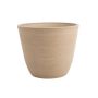 Vazonas Domoletti 13D25, spw, Ø 25 cm, rudas/smėlio