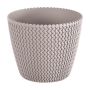Vazonas Prosperplast Splofy DSP190, Ø 18.7 cm, rudas