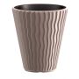 Vazonas Prosperplast Sandy DBSP400, Ø 39 cm, rudas