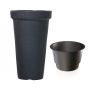 Vazonas Prosperplast Classic DPC40, Ø 40 cm, juodas