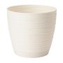 Vazonas Form Plastic Petit 3000, plastikinis, Ø10.7cm, balta