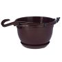 Vazonas Form Plastic Malta 2504, plastikinis, Ø 27 cm, rudas