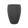 Vazonas Scheurich 283/65, plastikinis, Ø 47 cm, juodas