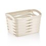Krepšelis CURVER RIBBON, kreminis, 21×13,8×16 cm
