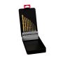 Metalo grąžtų komplektas Forte Tools, 2-10 mm, 8 vnt