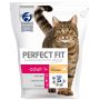 Sausas ėdalas katėms Perfect fit Adult, su vištiena, 750 g