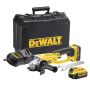 Kampinis šlifuoklis DeWalt DCG412M2 18V 2x4.0Ah