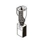Angliniai šepetėliai 30-00-051-H, 5 x 8 x 12 mm, 2 vnt