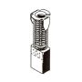 Angliniai šepetėliai 30-00-101-H, 6 x 10 x 16 mm, 2 vnt