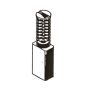Angliniai šepetėliai 30-06-004-H, 5 x 8 x 17 mm, 2 vnt