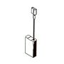Angliniai šepetėliai 30-06-126-A, 6,3 x 16 x 26 mm, 2 vnt
