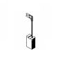 Angliniai šepetėliai 30-19-019-H, 6,3 x 10 x 16 mm, 2 vnt