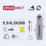 Savisriegiai Haushalt, DIN 7504K, 5,5/6,3 x 200 mm, 30 vnt.