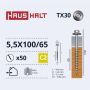 Savisriegiai Haushalt, DIN 7504N, 5,5 x 100/65 mm, 50 vnt.