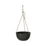 Vazonas Domoletti D-12BD30, spw, Ø 30 cm, pilkas
