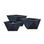 Vazonas Domoletti LT24405-D, Ø 52 cm, antracito