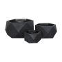 Vazonas Domoletti LT14357-1S, Ø 30 cm, antracito