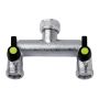 Čiaupas dvigubas Color Tap ART469L, 3/4'' išor/vid srieg