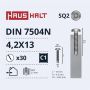Savisriegiai Haushalt, DIN 7504N, 4,2 x 13 mm, 30 vnt.