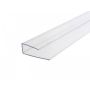 Polikarbonato profilis U, 1 x 210 cm