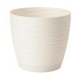 Vazonas Form Plastic Petit 3040, plastikinis, Ø19cm, baltas