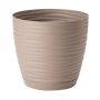 Vazonas Form Plastic Petit 3040, plastikinis, Ø 19 cm, rudas