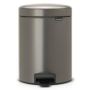 Šiukšliadėžė Brabantia 112683, pilka, 5l, 29.1cmx20.5cm