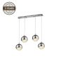 Pakabinamasis šviestuvas BUBBLE, A1853-4S, 4X7W, LED