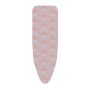 Lyginimo lentos audeklas Diagon peach 1019