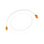Įmontuojamas šviestuvas Tope Dled, 12W, 3000°K, LED, baltas