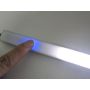 LED juostos valdiklis montuojamas į profilį 8A PROF-DIM2/BL