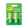 Elementai GP GREENCELL D/R20, 1,5V, 2 vnt.