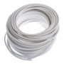 Kabelis Lietkabelis H03VV-F, 2 x 0,75 mm², baltas, 25 m