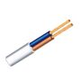 Kabelis Lietkabelis H03VVH2-F, 2 x 0,5 mm², juodas, 25 m