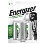 Įkraunami elementai Energizer C 2500 mAh, 2 vnt.