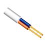 Kabelis Lietkabelis H03VVH2-F, 2 x 0,75 mm², juodas, 50 m