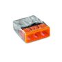  Laidų jungė Wago 2273-203/100,3 x 0,5-2,5 mm²,450V, 100vnt.
