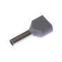 Kabelių antgalis Okko TE2510, 2 x 2,5 mm², 50 vnt.