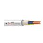 Kabelis Lietkabelis KH05VV-U/NYM, 3 x 1,5 mm², baltas, 10 m