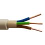 Kabelis Lietkabelis KH05VV-U/NYM, 3 x 2,5 mm², baltas, 10 m