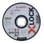 Plieno pjovimo diskas BOSCH X-LOCK 125x1,6 mm