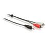 Laidas PHILIPS 3.5mm M, 2xRCA M, 1.5m, juodas SWA2527W/10